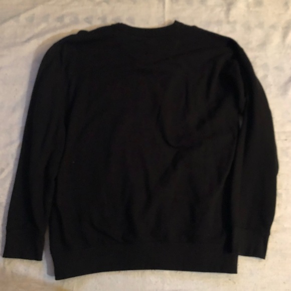 Karl Lagerfeld Silhouette Profile Sweatshirt Black - Picture 10 of 11